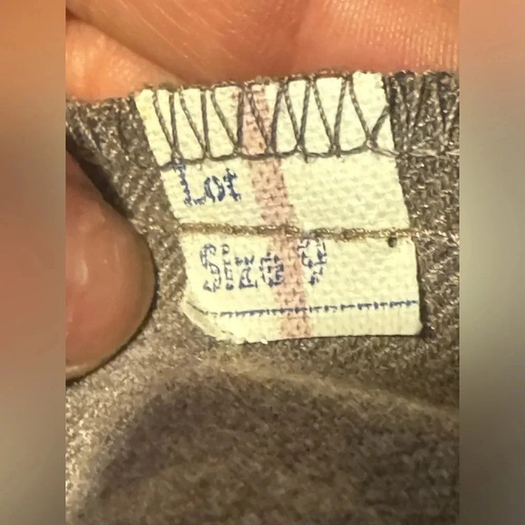 Vintage juniors Smart parts pleated front pants size 9 grey business casual work - Picture 4 of 5